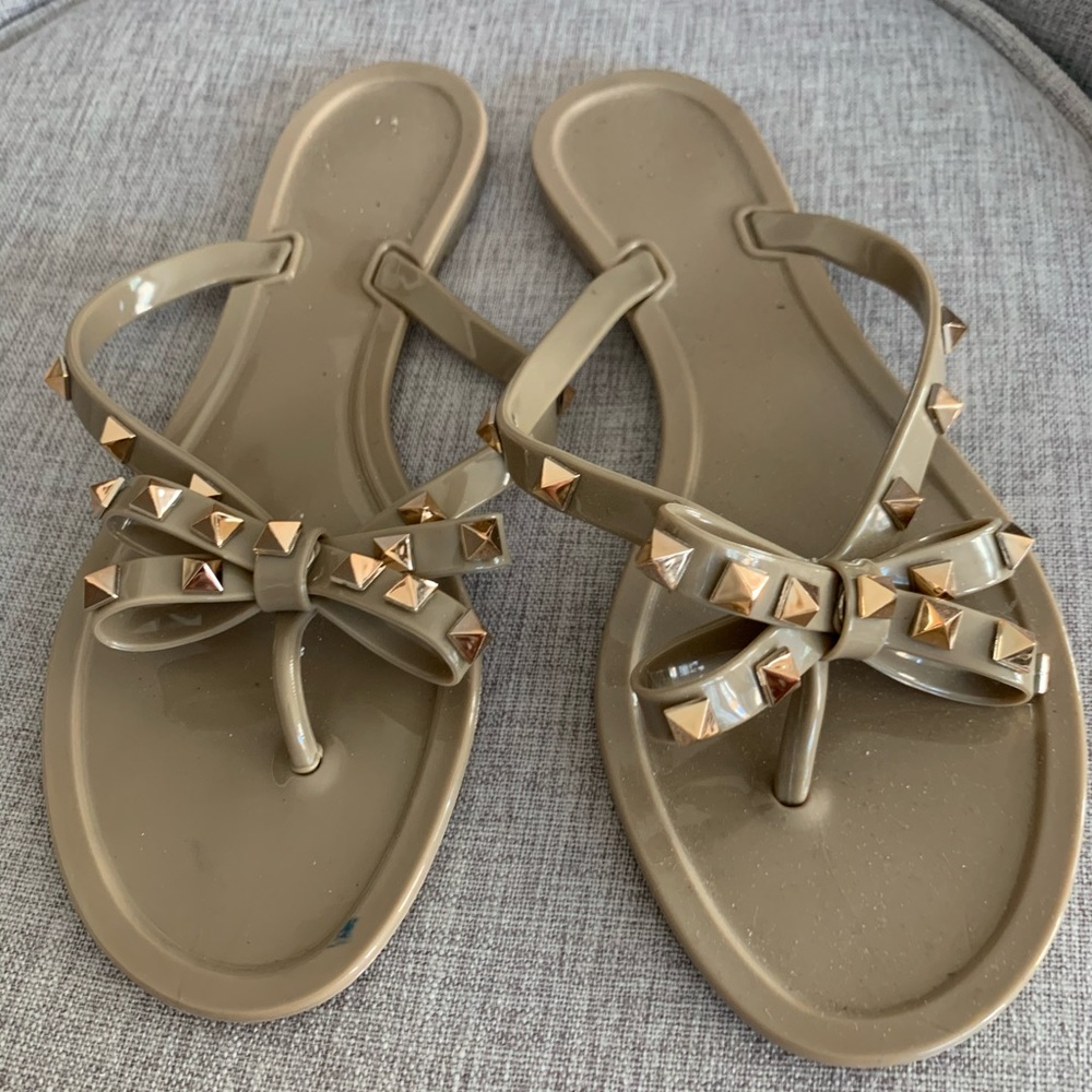 Gel Studded Sandals